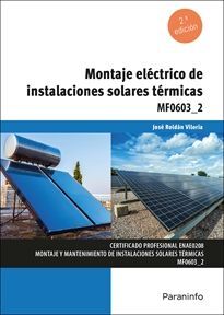 MONTAJE ELECTRICO INSTALA.SOLARES TERMICAS 2/E MF0603-2
